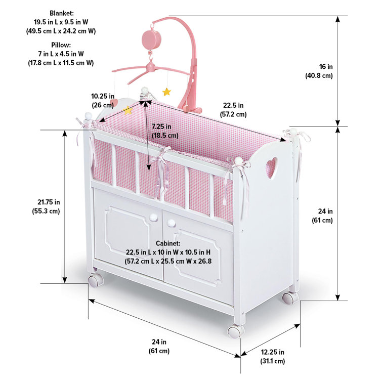 Doll crib hot sale target